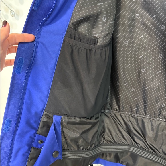 Sunice Women’s Ski Jacket Blue Weather Proof Zipper Insulated Hooded Vented Sz 8 - Picture 9 of 16